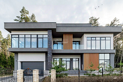 Новый современный дом