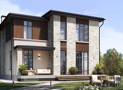 Новый и стильный дом